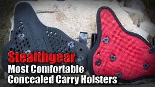 Most Comfortable Concealed Carry IWB Holster  Stealthgear [upl. by Rennie]