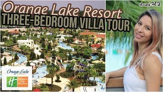 Orange Lake Resort  Three Bedroom Villa Tour  Holiday Inn Club Vacations  River Island [upl. by Nnywg443]