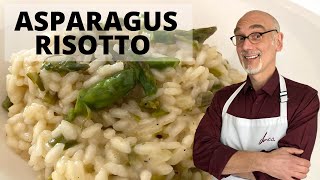 ASPARAGUS RISOTTO  Easy and Quick Recipe ENG [upl. by Anirtac578]