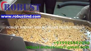 MINI PEANUT PEELER  Roasted Peanut Peeling Machine [upl. by Eleonora]