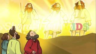 Jesus Transfigured Matthew 17 Mark 9 Luke 9 Sunday School Lesson Resource [upl. by Johnnie]