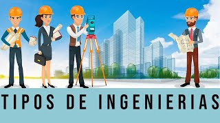 21 Tipos de Ingenierías  Carreras de Ingeniería explicadas [upl. by Anayia]