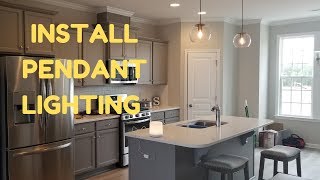 How to Install PENDANT Lighting  DIY [upl. by Ogait]