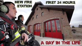 First 24 Hours in a New Fire Station  A Day in the Life [upl. by Ettena]