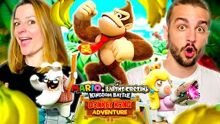 ON PART A LAVENTURE AVEC MARIO ET LES LAPINS CRETINS DLC DONKEY KONG ADVENTURE [upl. by Yrelle]