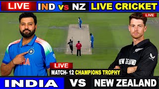 🔴Last 3 Over INDIA vs New Zealand LIVE [upl. by Haerle689]