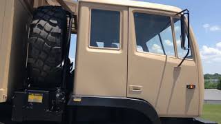 Stewart amp Stevenson M1079 4x4 LMTV Camper Truck For Sale Midwest Military Equipment [upl. by Rehptsirhc89]