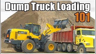 How to Load a Dump Truck  Heavy Equipment Operator Training [upl. by Geraint]