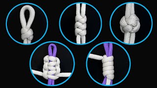 Nudos básicos para hacer pulseras paracord [upl. by Rennie]