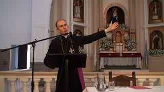 Mons Bernard Tissier de Mallerais “La fundación de la Fraternidad Sacerdotal San Pío X” [upl. by Roshelle]