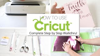 How to use Cricut Cutting Machines For Beginners [upl. by Callista]