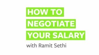 How to Negotiate Your Salary with Ramit Sethi [upl. by Schertz906]