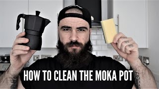 How To CLEAN The MOKA POT Cleaning Deep Cleaning And How To Store It [upl. by Ahsirek]