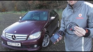 Mercedes C Class W204 Rear ABS Sensor Removal amp Diagnose Guide [upl. by Eiblehs]