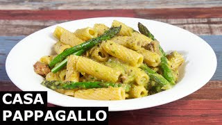 Pasta asparagi e salsiccia [upl. by Chard]