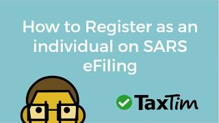 How to register as an individual on eFiling [upl. by Alleda538]