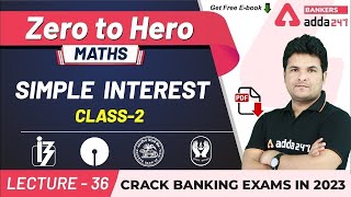 Compound Interest Class 1  Maths  Adda247 Banking Classes  Lec37 [upl. by Prestige86]