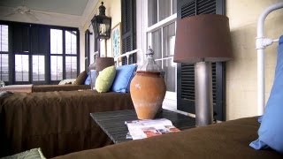 How to Paint Lampshades  At Home With P Allen Smith [upl. by Tatianna]