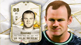 88 Icon Rooney Player Review  EA FC 24 [upl. by Haymes124]