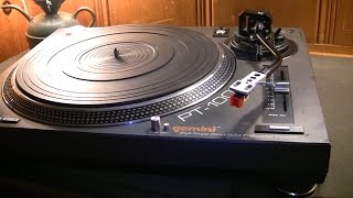 Gemini PT1000 Direct Drive quotDJquot Turntable [upl. by Tubb]