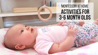 MONTESSORI AT HOME Activities for Babies 36 Months [upl. by Newnorb]