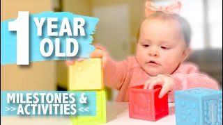 12 MONTH OLD BABY DEVELOPMENT  Baby Activities  How to Play with Your Baby  The Carnahan Fam [upl. by Atteynad]