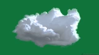 animated cloud  green screen effect [upl. by Ellasal]