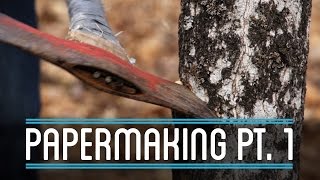 Papermaking Pt 1  How to Make Everything Book [upl. by Annahpos920]