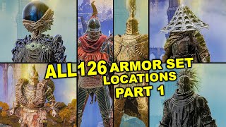 Elden Ring  How To Get All Armor Sets Part 1  All Altered amp Individual Pieces [upl. by Mather]