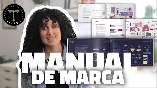 MANUAL DE MARCA 📖 Qué es y por qué es vital en un servicio de BRANDING  Brandéame [upl. by Milak]