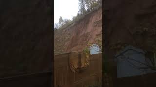 Mudslide in England Captured on Video [upl. by Schindler730]