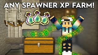 Minecraft Mob Spawner XP Farm  Easy Design  2500 Drops Per Hour [upl. by Clarisse263]