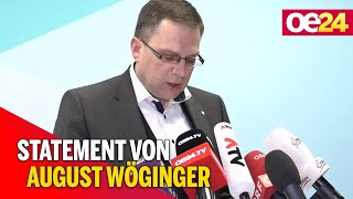 August Wöginger Über Fehler der WKStA gegenüber Blümel [upl. by Virgin]