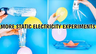 7 Cool Static Electricity Science Experiments for Kids [upl. by Hsot]