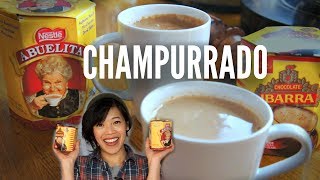 Abuelita VS Ibarra CHAMPURRADO TASTE TEST  Mexican Hot Chocolate Recipe [upl. by Ladd]