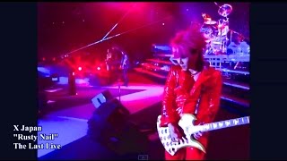 X Japan Rusty Nail from quotThe Last Livequot HD [upl. by Duwalt903]