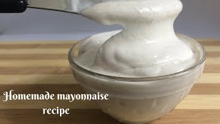 How to Make Homemade Mayonnaise  Easy amp Perfect Mayonnaise RecipelMAYONNAISE RECIPE IN MALAYALAM [upl. by Jimmie316]