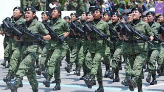 Las mujeres en el ejército mexicano [upl. by Ydac]