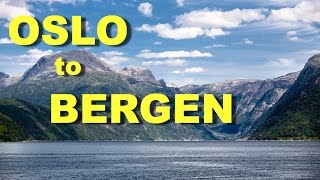 Oslo to Bergen Norway by Train through the mountains and Boat through the fjords [upl. by Kristianson955]