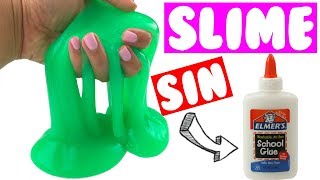 SLIME SIN PEGAMENTO 🚫  Recetas Que SI Funcionan 👍 [upl. by Retluoc81]