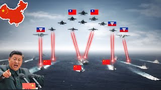 Sea War Begins Philippines and Taiwan Destroy Chinese Aircraft Carrier on Border  Arma 3 Milsim [upl. by Norda]