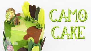 How To Make A Camoflauge Cake [upl. by Dragde]