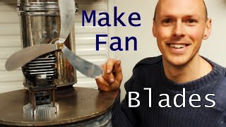 How to make DIY Stove Fan Blades Upcycled [upl. by Robson551]