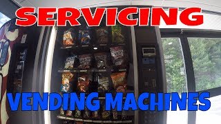 servicing and refilling vending machines [upl. by Niels]