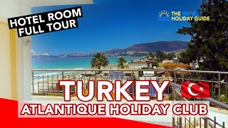 Atlantique Holiday Club Kusadasi Turkey 🇹🇷  Full Hotel Room Tour [upl. by Clayton117]