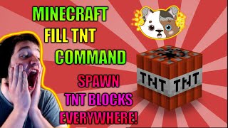 Lots of TNT Everywhere Command in Minecraft  Fill Command Read Description [upl. by Audry]