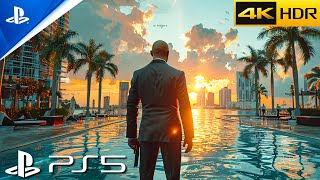 MIAMI PS5 Immersive ULTRA Realistic Graphics Gameplay 4K60FPS Hitman 2 [upl. by Scutt912]