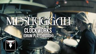 MESHUGGAH  Clockworks Drum Playthrough w Tomas Haake [upl. by Klarrisa]