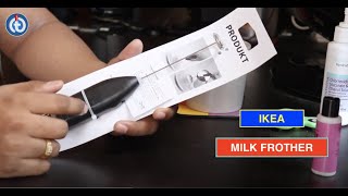 IKEA MILK FROTHER Review amp Battery Installation [upl. by Enylekcaj932]