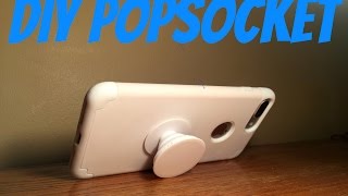 HOW TO MAKE A POPSOCKET  VERY EASY [upl. by Lladnew]